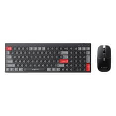 slomart gaming kit 2v1 havit kb830wb tipkovnica + miška