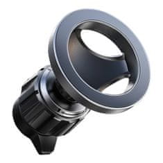 slomart nastavljivo magnetno držalo za lisen, obroč, za rešetko ali CD predvajalnik (črno)