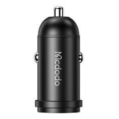 slomart avtomobilski polnilec mcdodo cc-7491, 1x usb-c, 30w (črn)