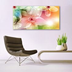 tulup.si Slika na akrilnem steklu Flower rastlin narava art 140x70 cm 2 obešalnika