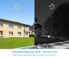 Reolink RLK16-1200D8-A varnostni komplet, 1x snemalna enota (4TB) + 8x IP kamere D1200, 4K UHD+, aplikacija, IP67