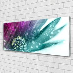 tulup.si Slika na akrilnem steklu Flower rastlin narava art 125x50 cm 4 obešalnika