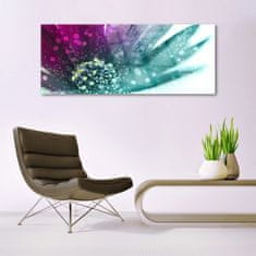 tulup.si Slika na akrilnem steklu Flower rastlin narava art 125x50 cm 4 obešalnika