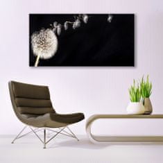 tulup.si Slika na akrilnem steklu Dandelion flower rastlin 140x70 cm 2 obešalnika