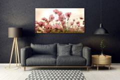 tulup.si Slika na akrilnem steklu Cvetje wildflowers travnik narava 140x70 cm 2 obešalnika