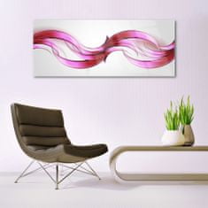 tulup.si Slika na akrilnem steklu Valovi art abstract art 125x50 cm 4 obešalnika