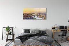 tulup.si Slika na akrilnem steklu Italija sunrise panorama 125x50 cm 2 obešalnika