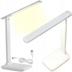 MG Desk Lamp USB namizna svetilka, bela