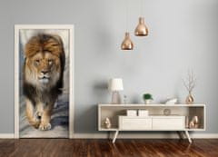 tulup.si Nalepka na vratih Lion 75x205 cm