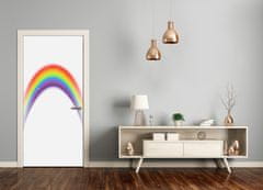 tulup.si Nalepka na vratih Rainbow 95x205 cm