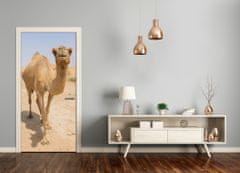 tulup.si Nalepka na vratih Kamel v puščavi 75x205 cm