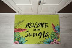 tulup.si Predpražnik s potiskom Welcome to the jungle 60x40 cm