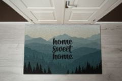 tulup.si Predpražnik za vrata Home sweet home Gore 60x40 cm