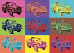 Dino Puzzle Pop Art: Tatra 1000 kosov