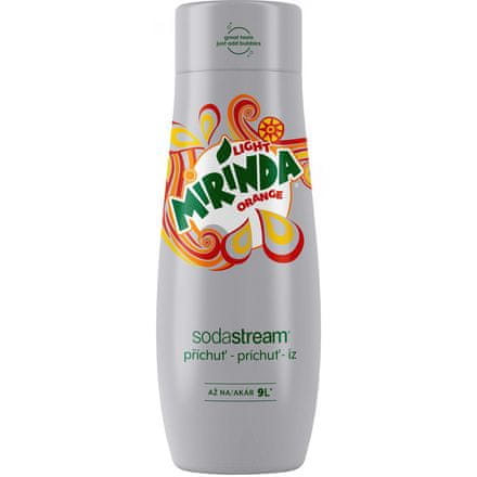 SodaStream Sirup Sodastream z okusom MIRINDA LIGHT 440 ml