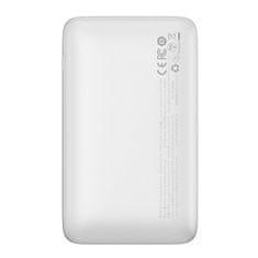 BASEUS Powerbank Bipow Pro 20000mAh 22,5W s kablom USB - USB-C 3A 0,3m bela