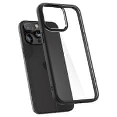 Spigen SPIGEN ULTRA HYBRID IPHONE 15 PRO MAT ČRNA