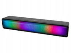 Blow MS-31 Adrenaline računalniški zvočnik / soundbar, 2.0 STEREO, USB, RGB LED osvetlitev