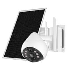 Robaxo RC69BWS 3MP Smart 360, zunanja IP kamera s solarnim panelom - odprta embalaža