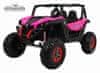 Otroški buggy na akumulator SuperStar 4x4 Pink + daljinec