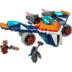 LEGO Marvel 76278 Raketin reaktivni Warbird proti Ronanu