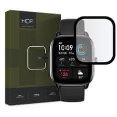 Hofi Hybrid zaščitno steklo za Xiaomi Amazfit GTS 4 Mini, črna