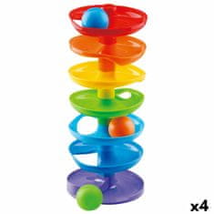 Playgo Spirala z dodatki PlayGo Rainbow 4 kosov 15 x 37 x 15,5 cm