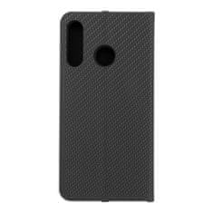 OEM LUNA Book Carbon etui za HUAWEI P30 Lite black