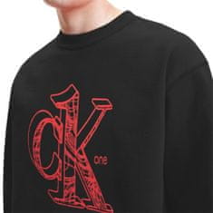 Calvin Klein Športni pulover črna 181 - 183 cm/M J40J400160
