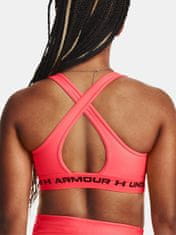 Under Armour Nedrček Crossback Mid Bra-RED XS