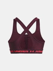 Under Armour Nedrček Crossback Mid Bra-MRN XS