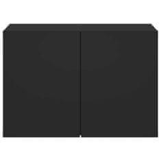 Vidaxl Stenska TV omarica črna 60x30x41 cm