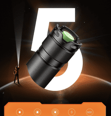 SupFire Supfire LED svetilka L3-D (36W, 7400mAh)