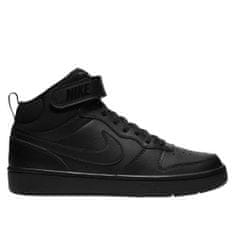 Nike Čevlji črna 38.5 EU Court Borough Mid 2 GS