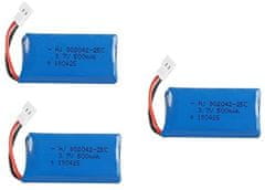 YUNIQUE GREEN-CLEAN 3 Kos polnilne lipo baterije 3.7v, 500mAh za RC brezpiloterji Quadcopters HUBSAN X4 H107L H107C H107D H107 V252 JXD 385