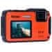 Rollei Sportsline 64 Selfie/ 64 MPix/ 16x zoom/ 2,8" LCD+ 2" LCD/ 4K video/ Vodoodporen 5m/ Oranžna