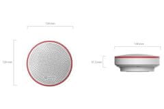 EZVIZ Pametna zunanja sirena / IP54/ Wi-Fi/ 4x CR123A/ zunanja DC 12V/ ZigBee 3.0/ bela