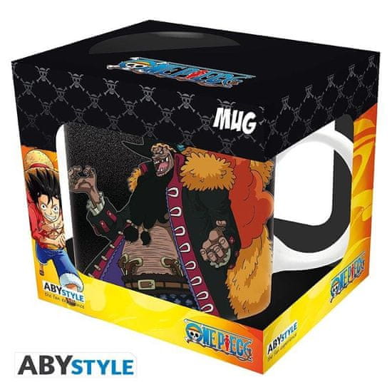 AbyStyle One Piece Keramični vrč 320 ml - Črna brada