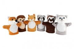 Teddies Lutka žival gozdni pliš 24cm