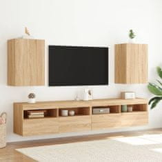 Vidaxl Stenska TV omarica sonoma hrast 40,5x30x60 cm inženirski les