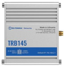 Teltonika TRB145 industrijski modem LTE z RS485, LTE Cat4/3G/2G