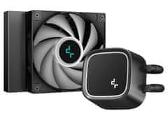 DEEPCOOL vodni hladilnik LE300 MARRS / za miniITX / 120 mm ventilator / Marrs zelena LED / Intel in AMD