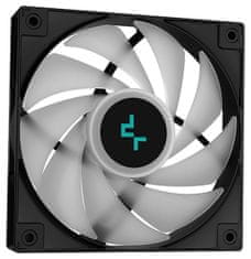 DEEPCOOL vodni hladilnik LE300 MARRS / za miniITX / 120 mm ventilator / Marrs zelena LED / Intel in AMD