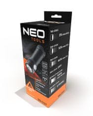 NEO polnilna USB svetilka 3300 lm osram p9 led