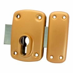 BigBuy Varnostna ključavnica IFAM X5 Za namestitev na vrh rjavega jekla 110 mm