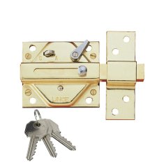BigBuy Varnostna ključavnica Lince 2930-92930hl Brass Tradicionalno železo
