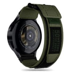 Tech-protect Scout Pro pašček za Samsung Galaxy Watch 4 / 5 / 5 Pro / 6, military green