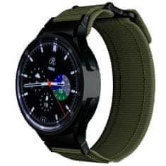 Tech-protect Scout Pro pašček za Samsung Galaxy Watch 4 / 5 / 5 Pro / 6, military green