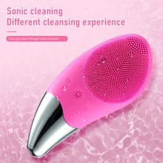 Smart Plus mini električni čopič za čiščenje obraza silikonski sonični čistilec obraza deep pore cleaning skin massager face cleansing brush device