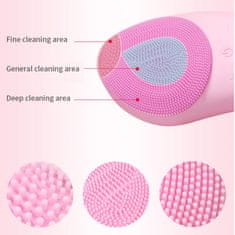 Smart Plus mini električni čopič za čiščenje obraza silikonski sonični čistilec obraza deep pore cleaning skin massager face cleansing brush device